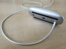Apple mistake that they did in mouse ux. They insert port in the bottom of mouse causing the problem to the user. Users can't be able to charge and use together with this problem.